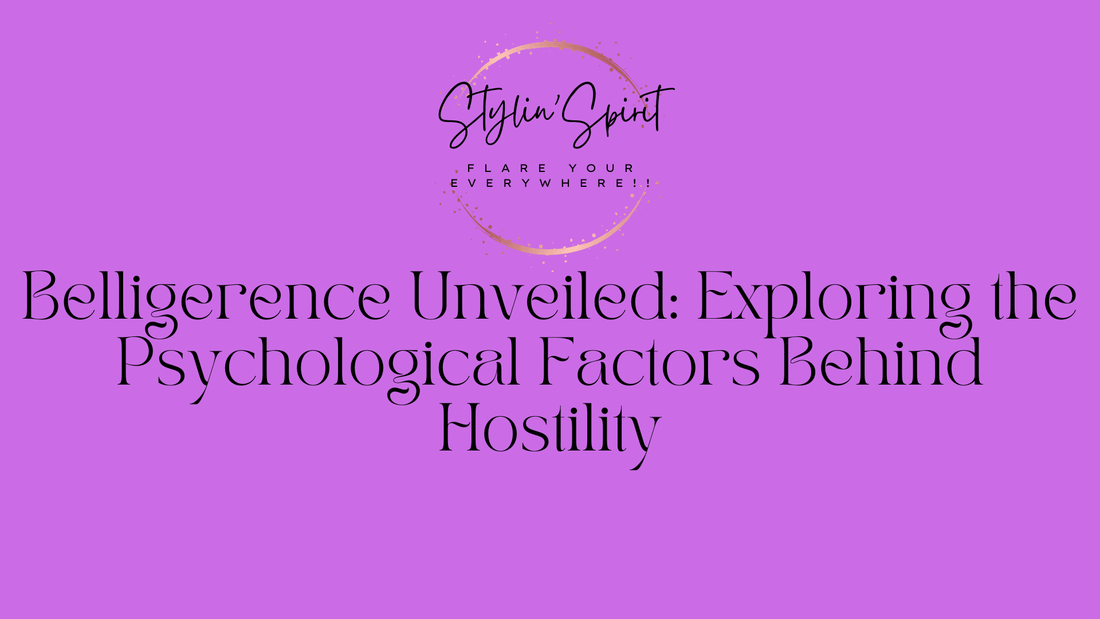 Belligerence Unveiled: Exploring the Psychological Factors Behind Hostility - Stylin Spirit