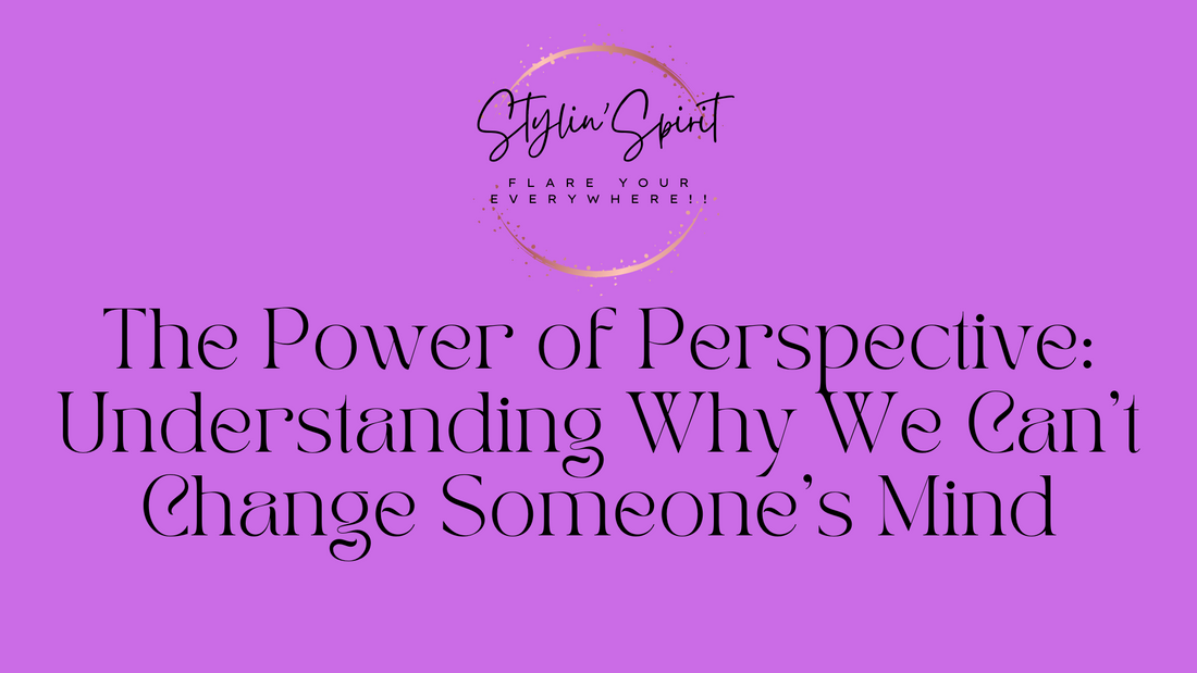 The Power of Perspective: Understanding Why We Can't Change Someone's Mind
