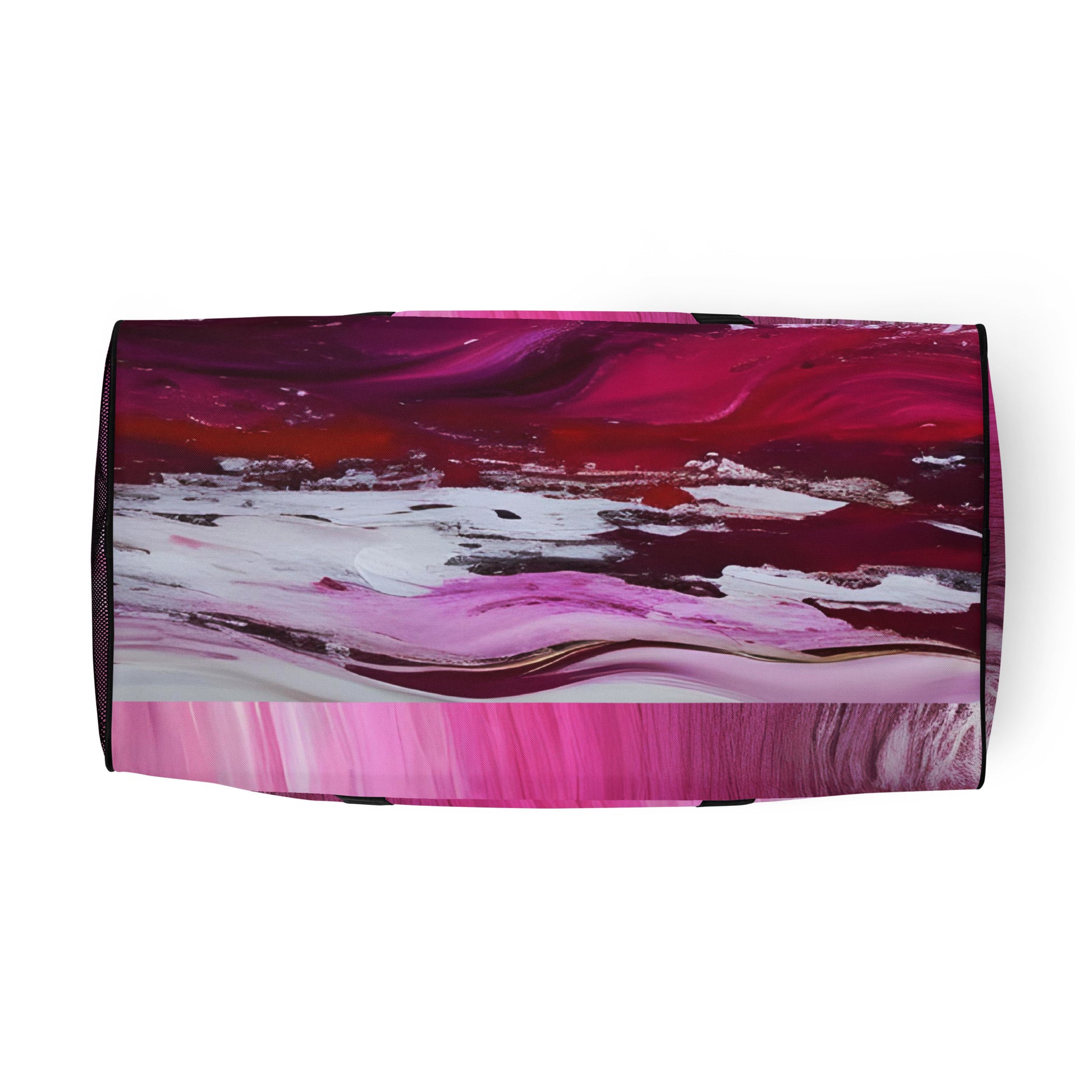 Duffle bag - Pink Paint Pour Dufle Bag Stylin' Spirit   