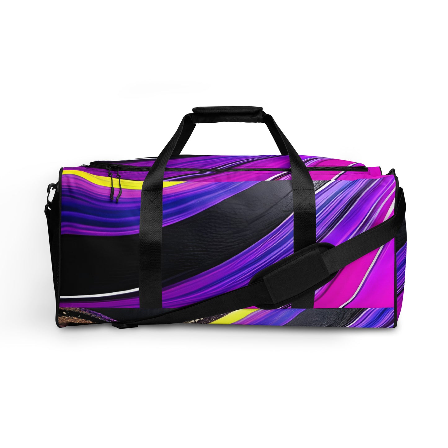Duffle bag - Purple Paint Pour Duffle Bag Stylin' Spirit Default Title  
