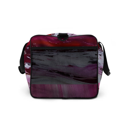 Duffle bag - Pink Paint Pour Dufle Bag Stylin' Spirit   