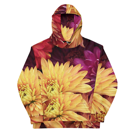 Unisex Hoodie - Fall Flowers Hoodie Stylin' Spirit XS  