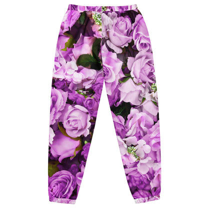 Unisex track pants - Lavender Flowers