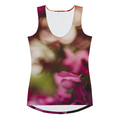 Sublimation Cut & Sew Tank Top - Spring Flowers Tank Top Stylin' Spirit   