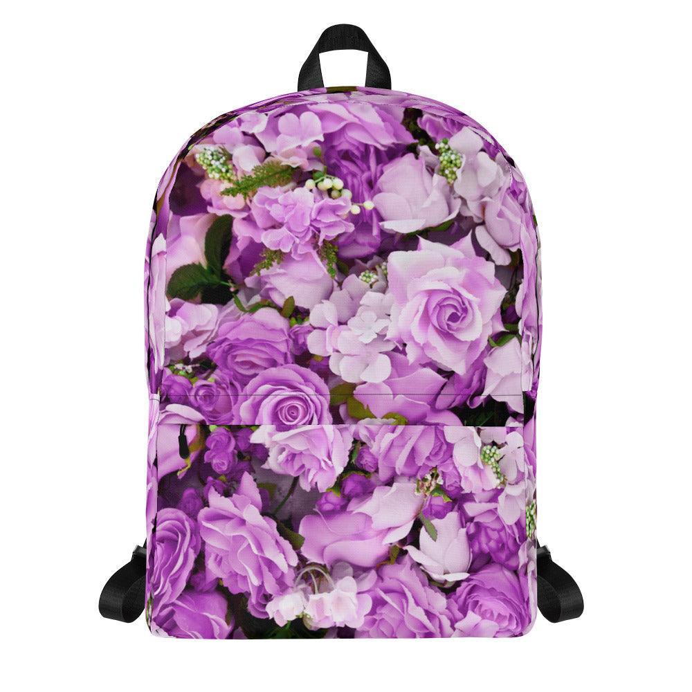 Backpack - Lavender Flowers - Stylin Spirit