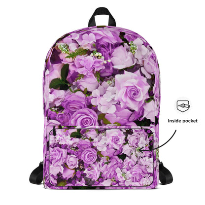 Backpack - Lavender Flowers - Stylin Spirit