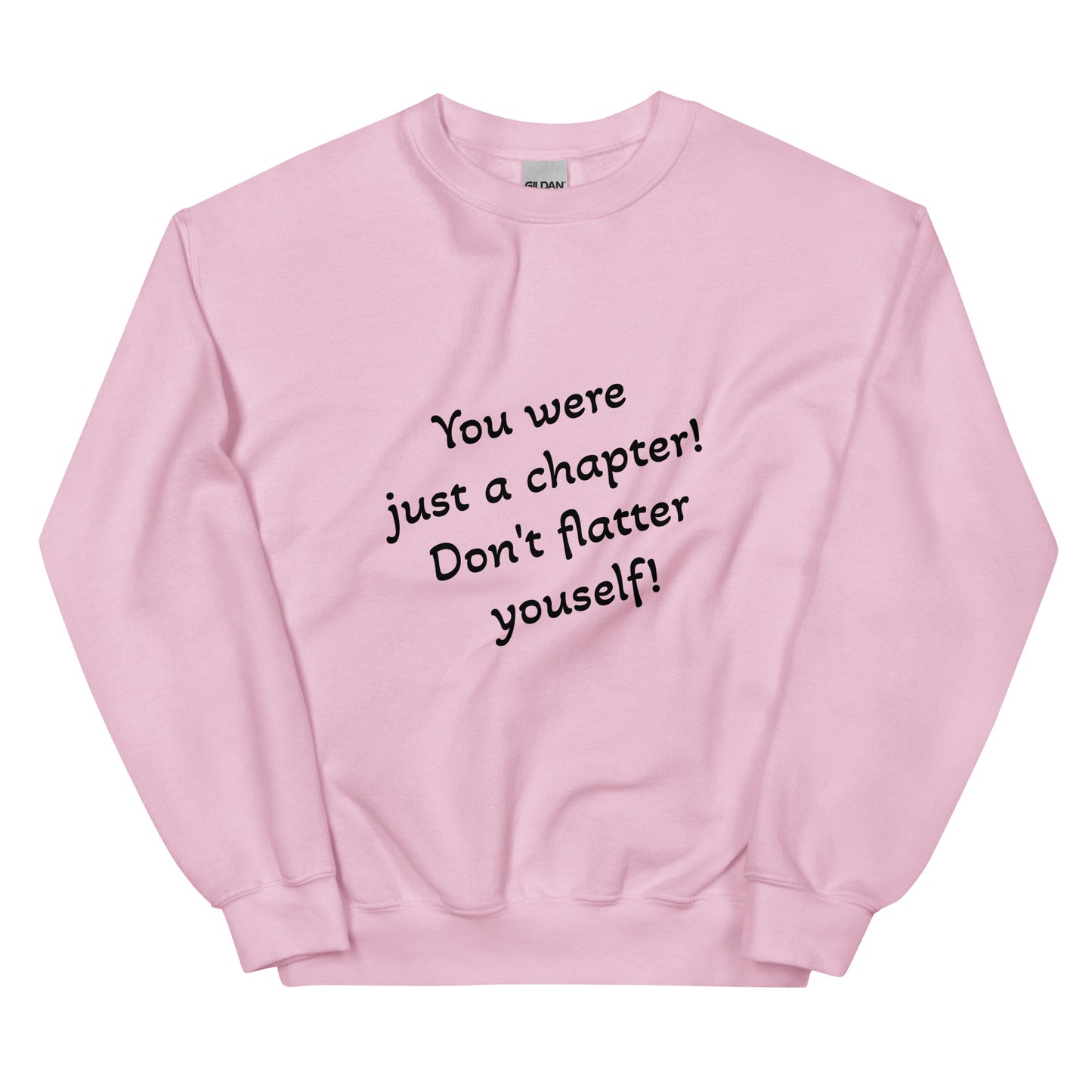 Unisex Sweatshirt - You Were Just a Chapter