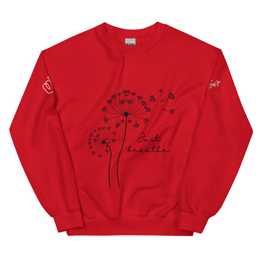 Unisex Sweatshirt - Just Breathe