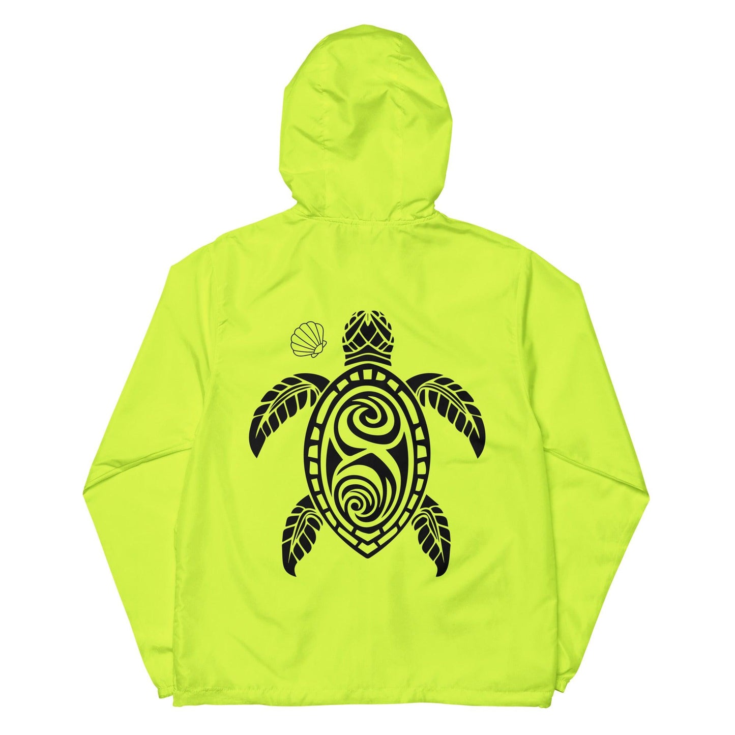 Unisex lightweight zip up windbreaker - Turtle - Stylin Spirit