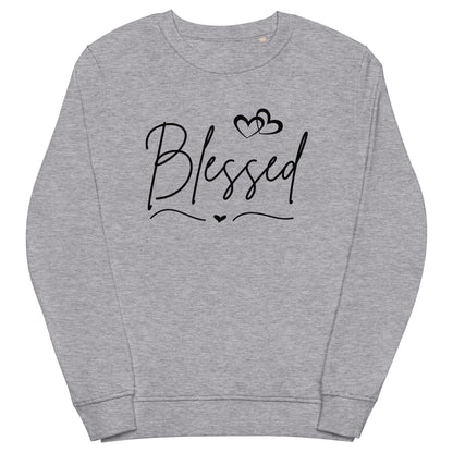 Unisex organic sweatshirt - Blessed