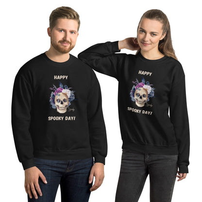 Unisex Sweatshirt - Happy Spooky Day - Stylin Spirit