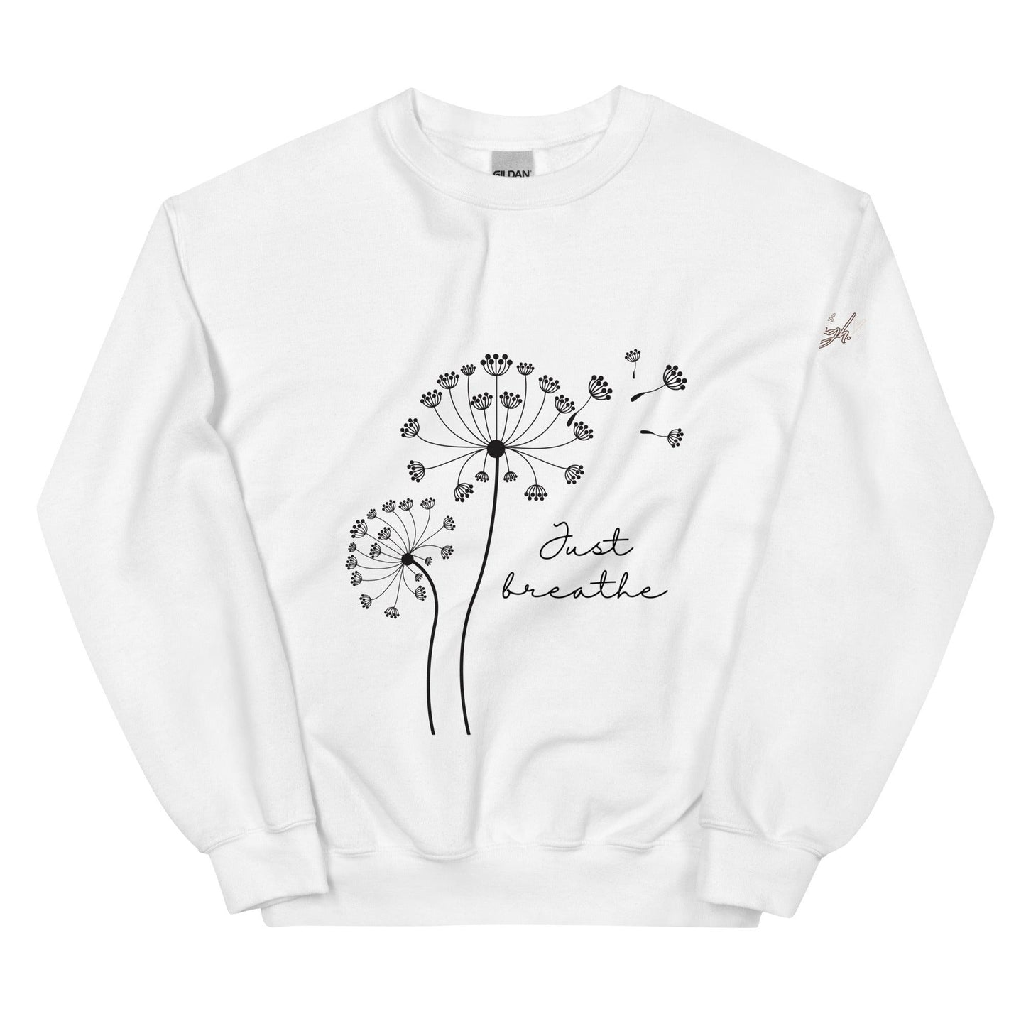 Unisex Sweatshirt - Just Breathe - Stylin Spirit