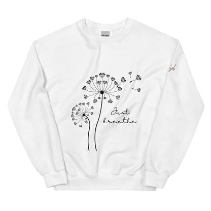 Unisex Sweatshirt - Just Breathe - Stylin Spirit