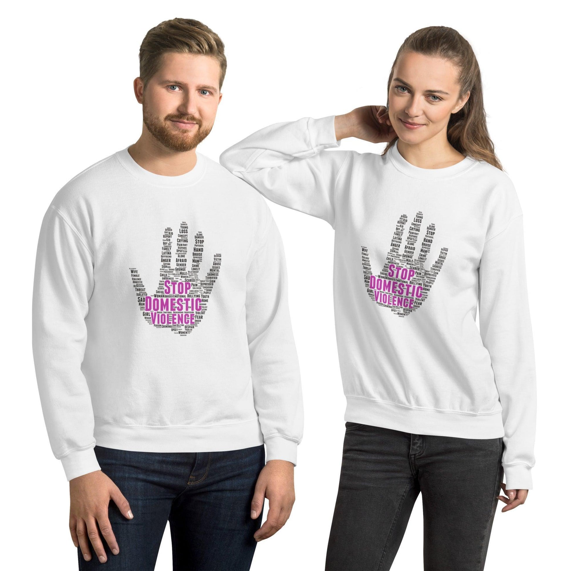 Unisex Sweatshirt - Stop Domestic Violence - Stylin Spirit