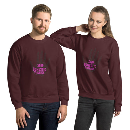 Unisex Sweatshirt - Stop Domestic Violence - Stylin Spirit