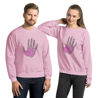 Unisex Sweatshirt - Stop Domestic Violence - Stylin Spirit