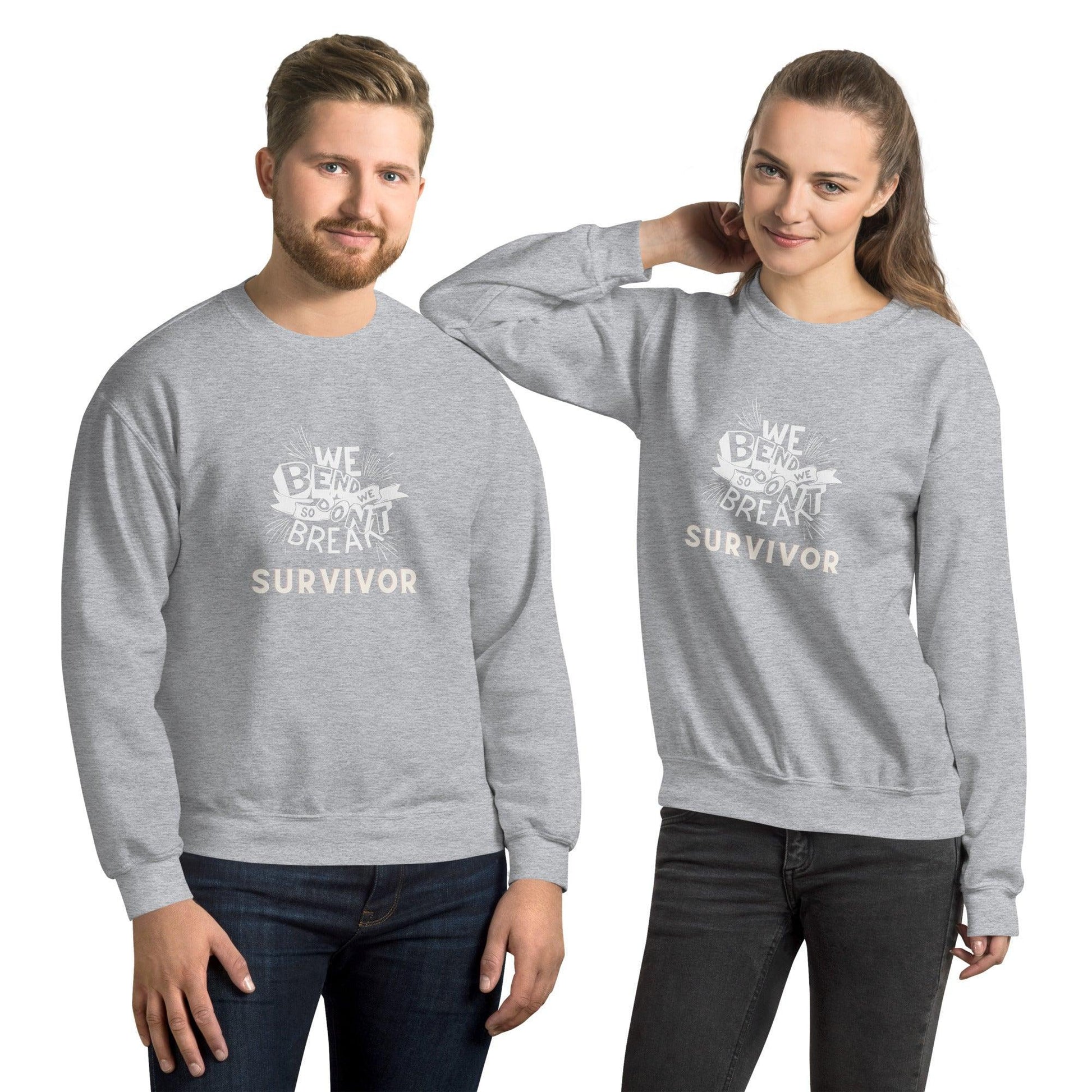 Unisex Sweatshirt - Survivor - Stylin Spirit