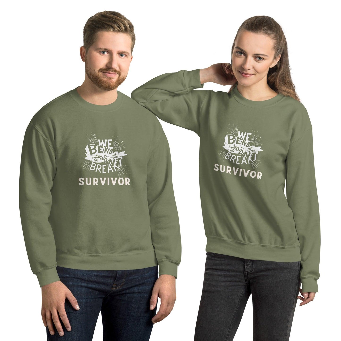 Unisex Sweatshirt - Survivor - Stylin Spirit