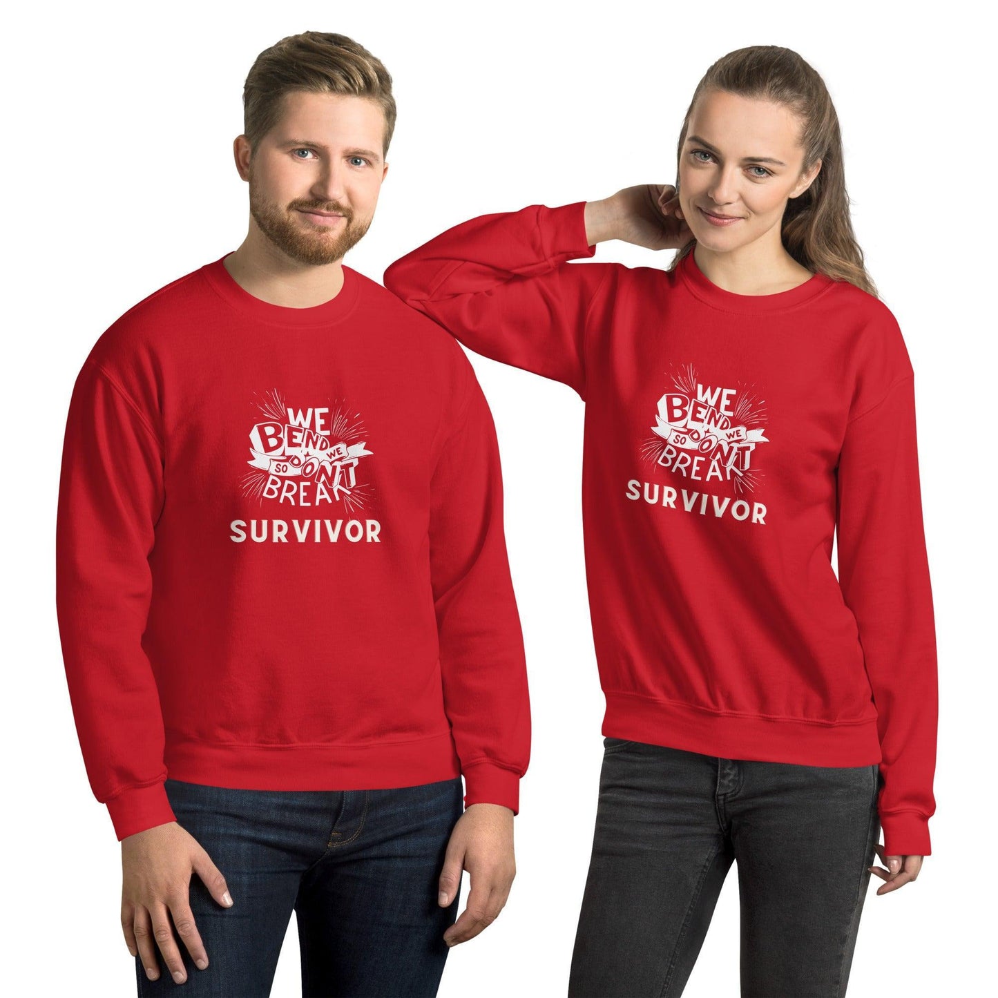 Unisex Sweatshirt - Survivor - Stylin Spirit