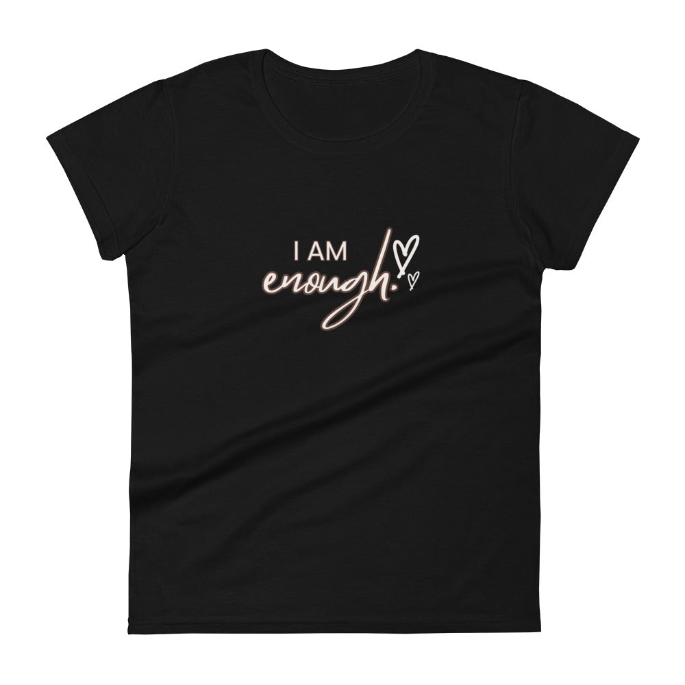 Women's short sleeve t-shirt - I am enough