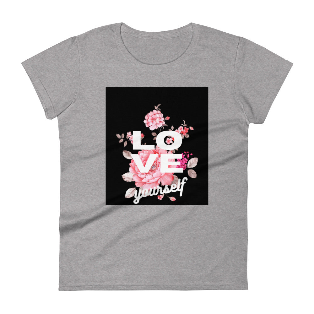 Women's short sleeve t-shirt - Love Yourself T-shirt Stylin' Spirit   