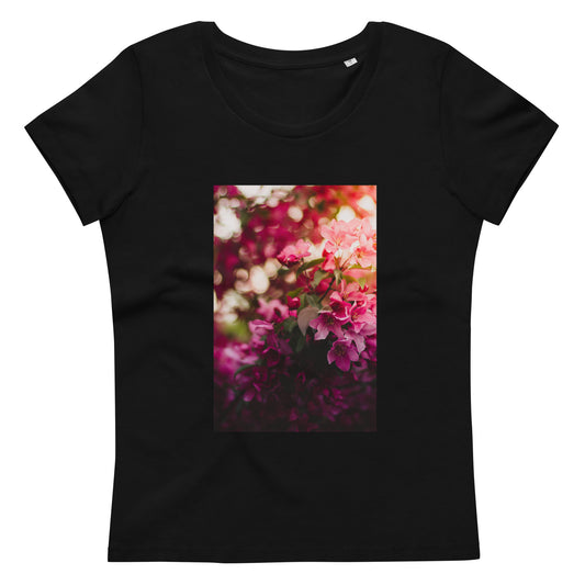 Women's fitted eco tee - Spring Flowers