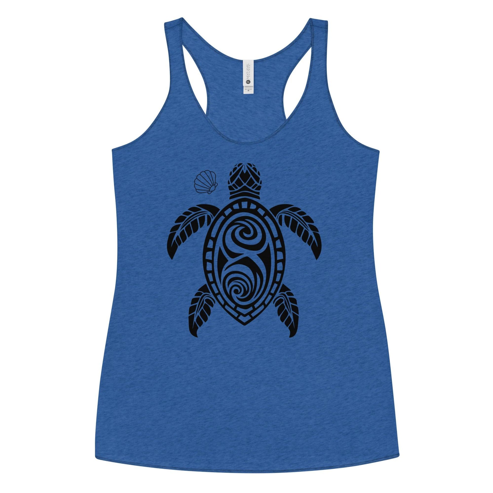 Women's Racerback Tank - Turtle - Stylin Spirit