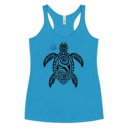 Women's Racerback Tank - Turtle - Stylin Spirit