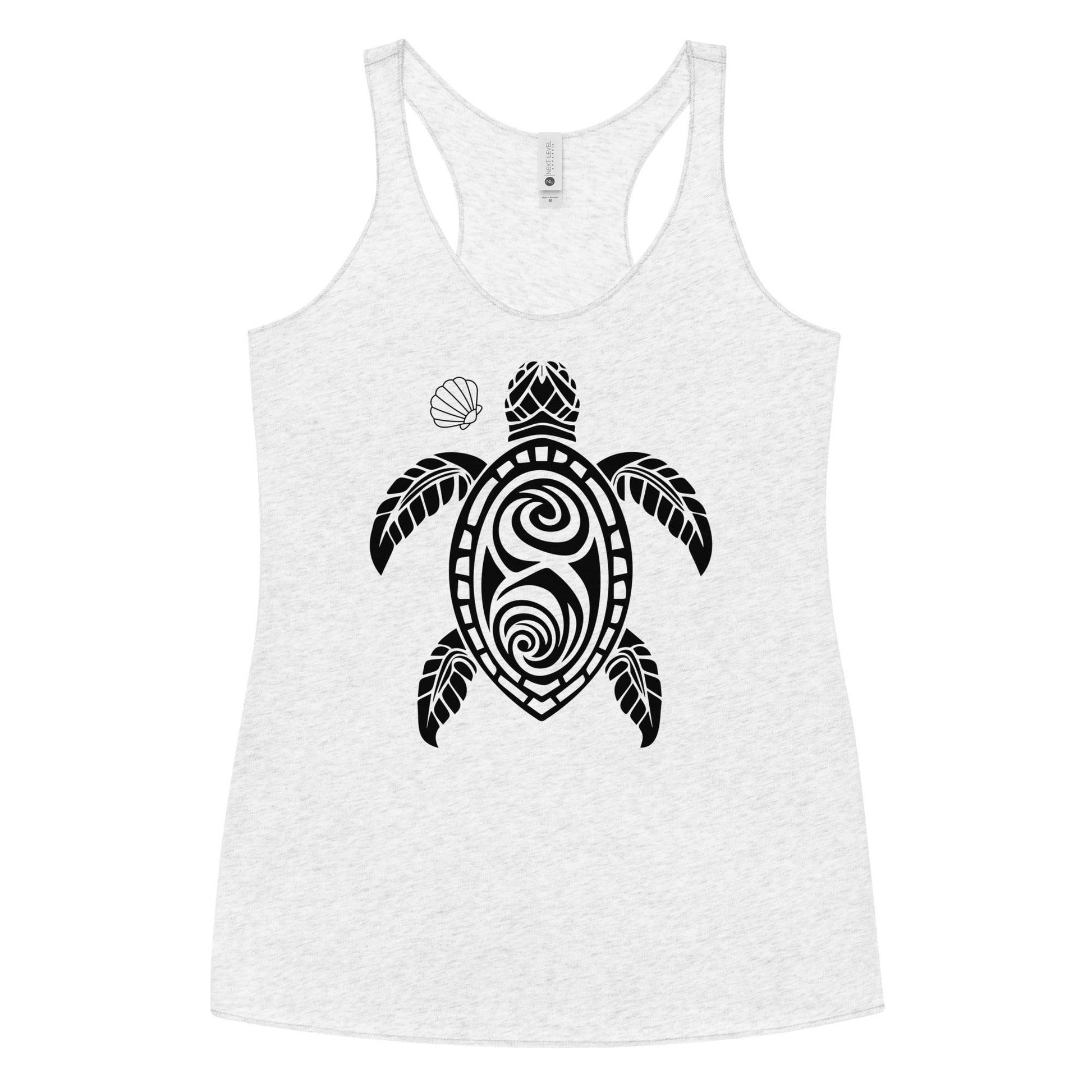 Women's Racerback Tank - Turtle - Stylin Spirit