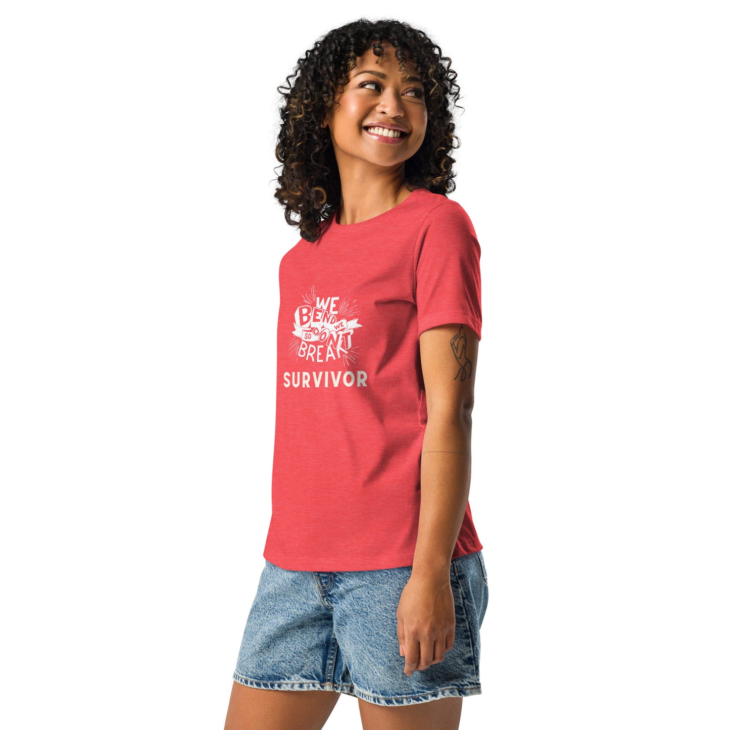 Women's Relaxed T-Shirt - Survivor - Stylin Spirit