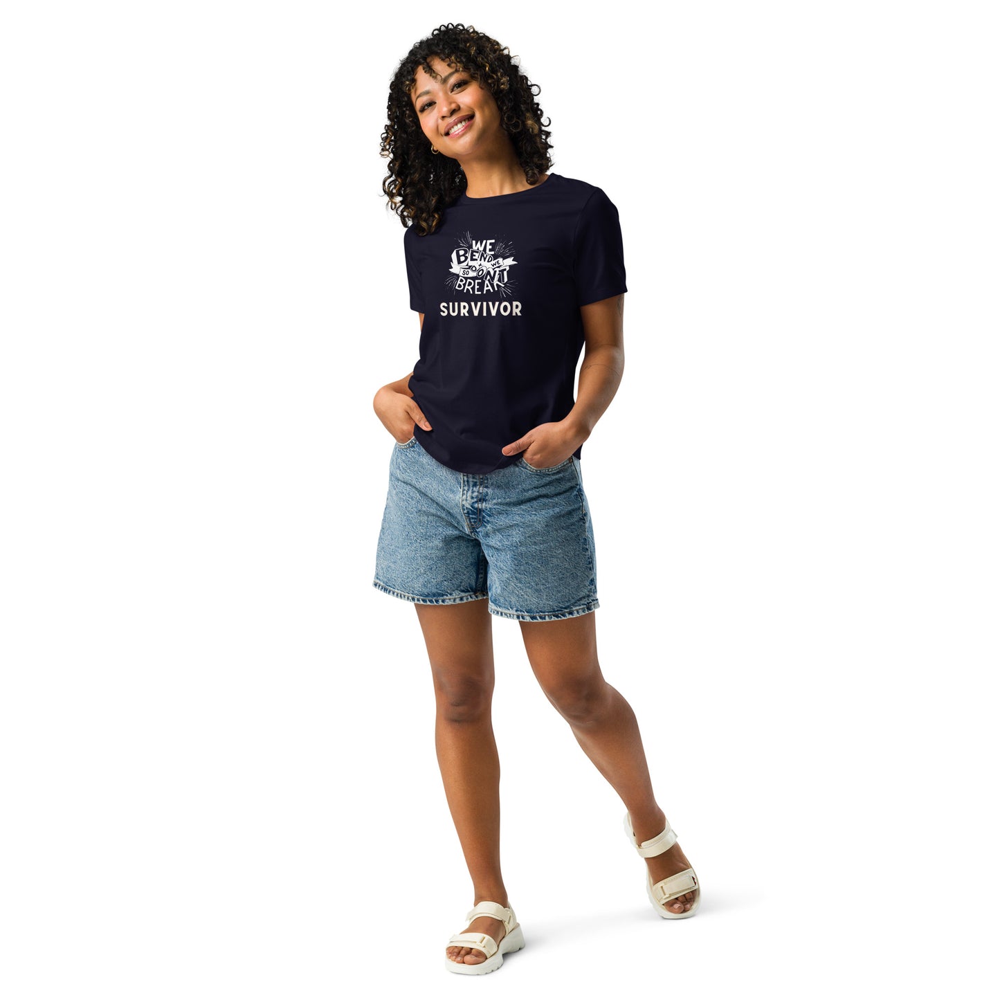 Women's Relaxed T-Shirt - Survivor - Stylin Spirit