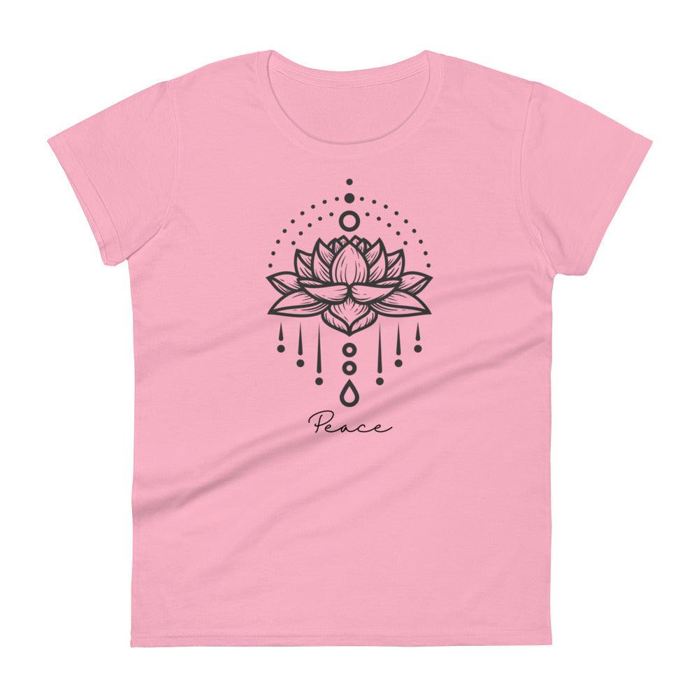 Women's short sleeve t-shirt - Peace - Stylin Spirit