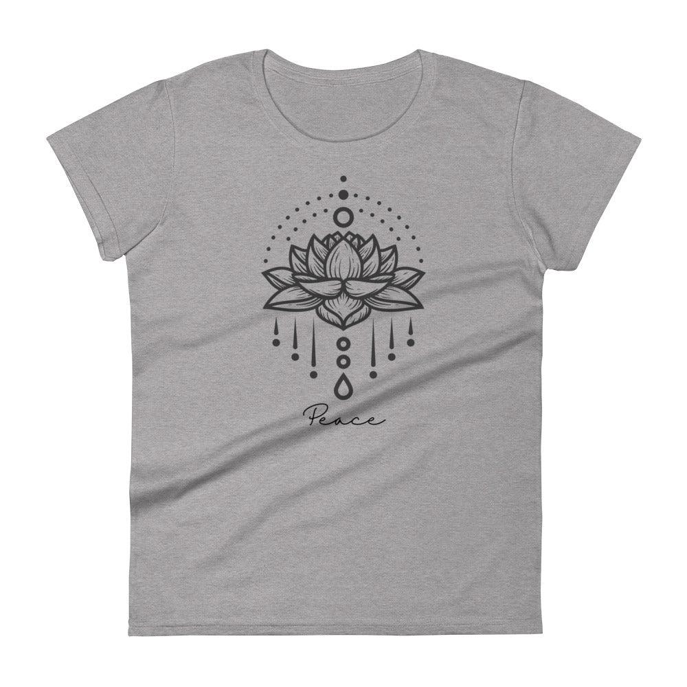 Women's short sleeve t-shirt - Peace - Stylin Spirit