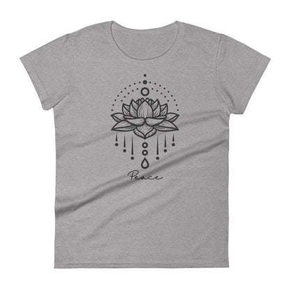 Women's short sleeve t-shirt - Peace - Stylin Spirit