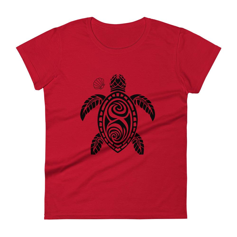 Women's short sleeve t-shirt - Turtle - Stylin Spirit