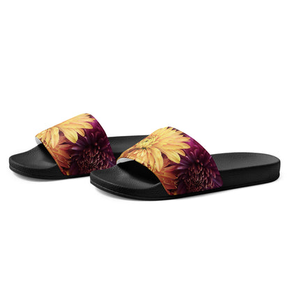 Women's slides - Fall Flowers Sandals Stylin' Spirit   