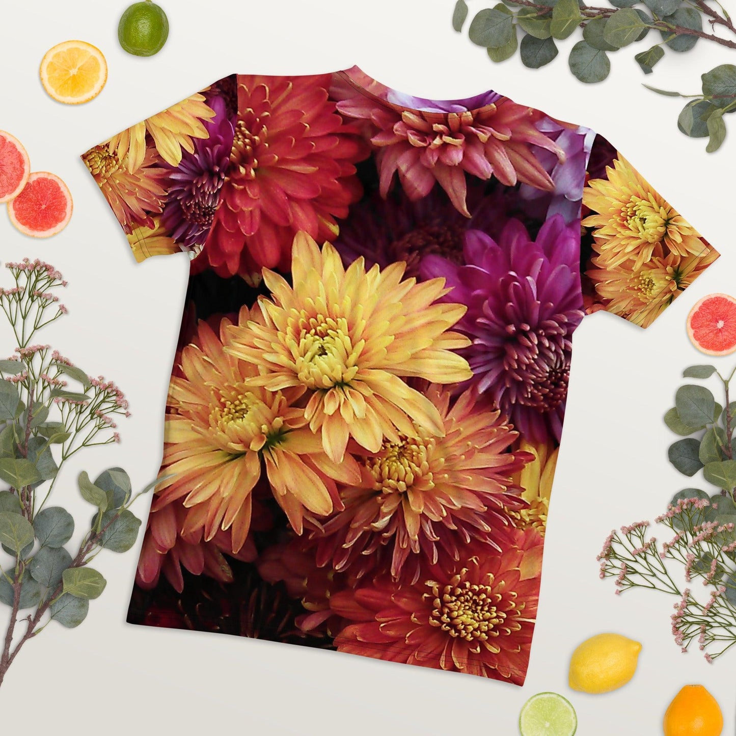 Women's T-shirt - Fall Flowers - Stylin Spirit