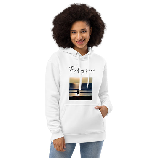 Premium eco hoodie - Finding Peace Hoodie Stylin' Spirit XS  