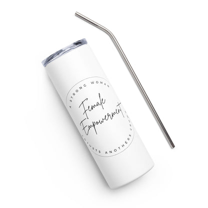 Stainless steel tumbler - Female Empowerment Tumbler Stylin' Spirit Default Title  