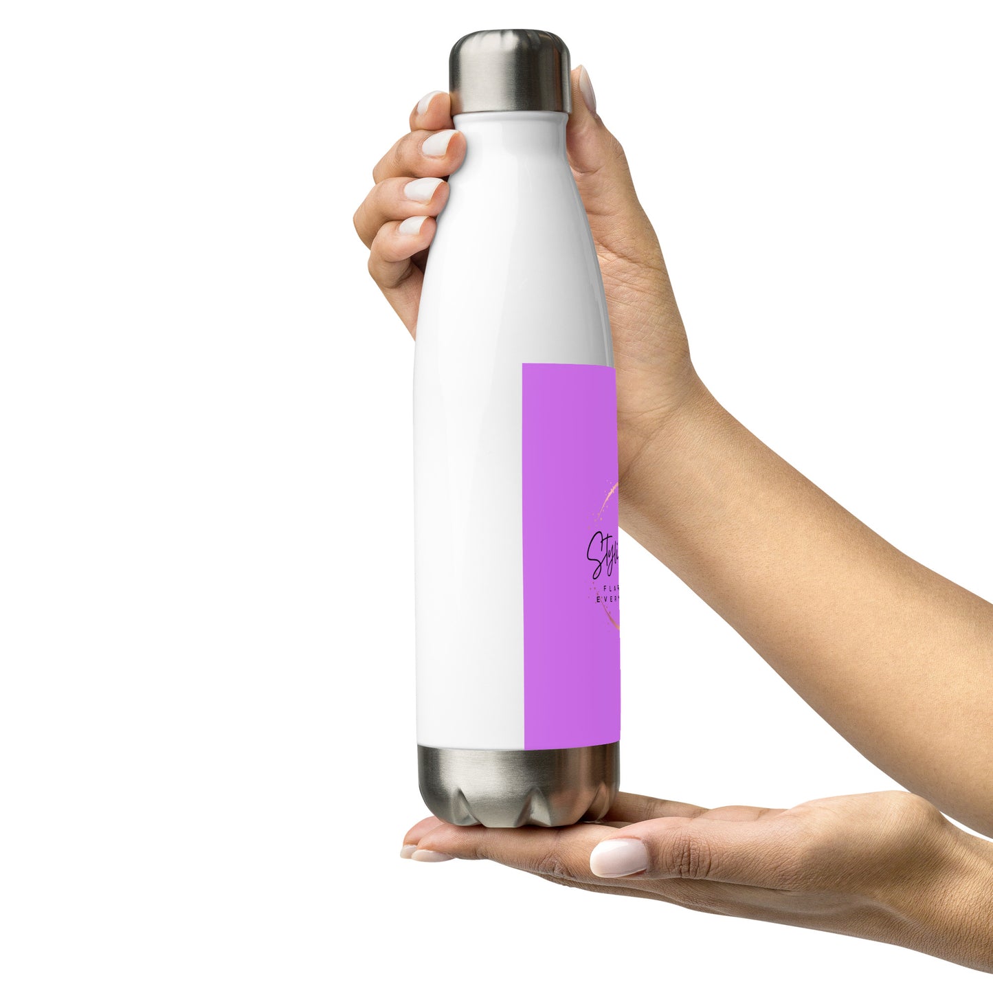 Stainless Steel Water Bottle - Stylin' Spirit Logo Water Bottle Stylin' Spirit   