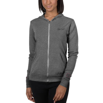 Unisex zip hoodie - Stylin' Spirit Logo Hoodie Stylin' Spirit XS  