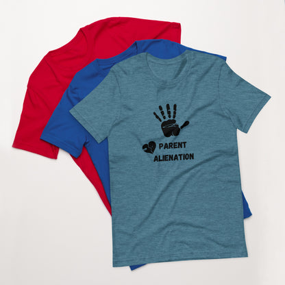 Unisex t-shirt - Stop Parent Alienation T-shirt Stylin' Spirit Heather Deep Teal S 