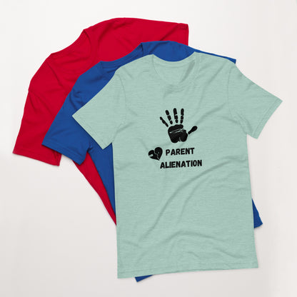 Unisex t-shirt - Stop Parent Alienation T-shirt Stylin' Spirit Heather Prism Dusty Blue XS 