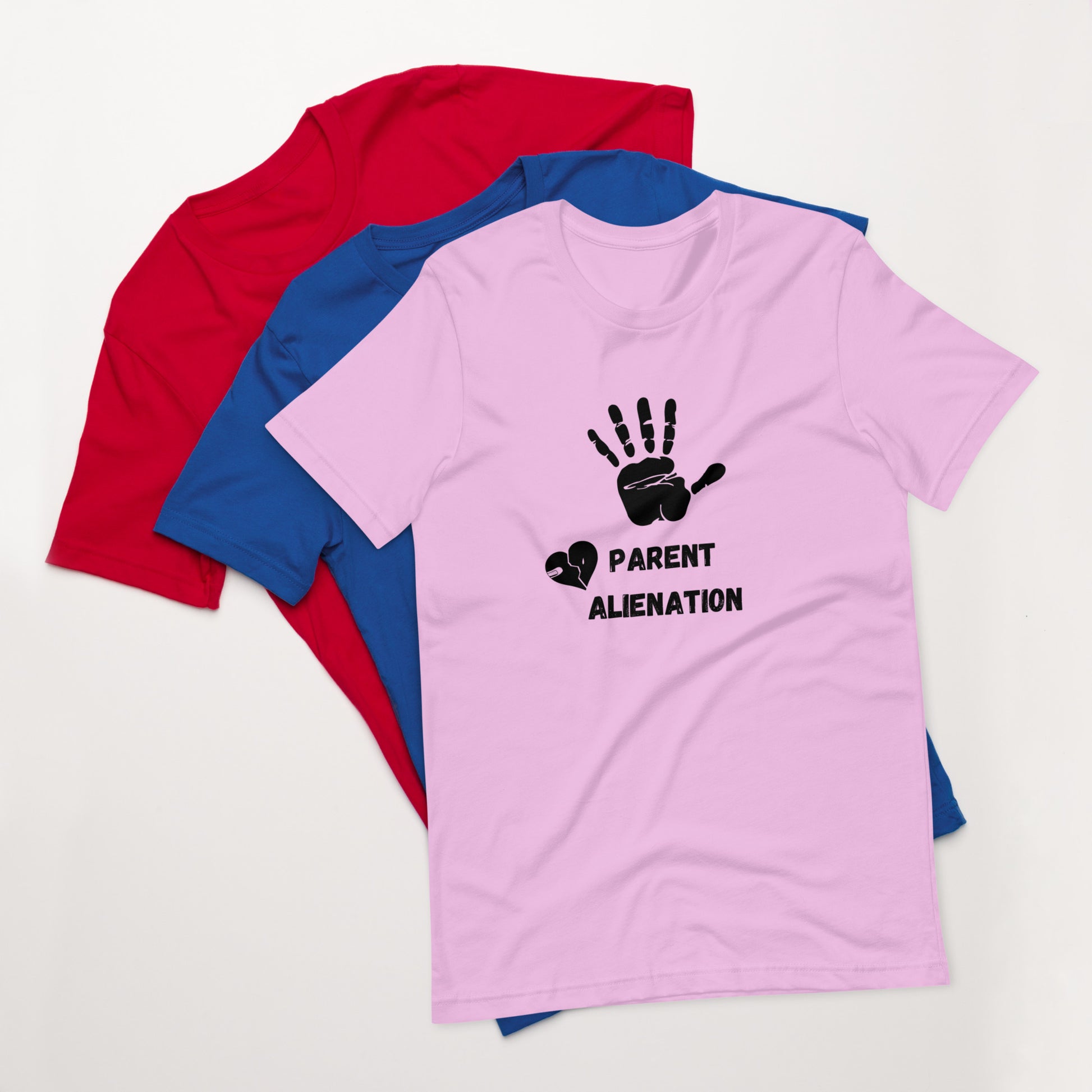 Unisex t-shirt - Stop Parent Alienation T-shirt Stylin' Spirit Lilac S 