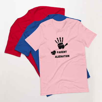 Unisex t-shirt - Stop Parent Alienation T-shirt Stylin' Spirit Pink S 
