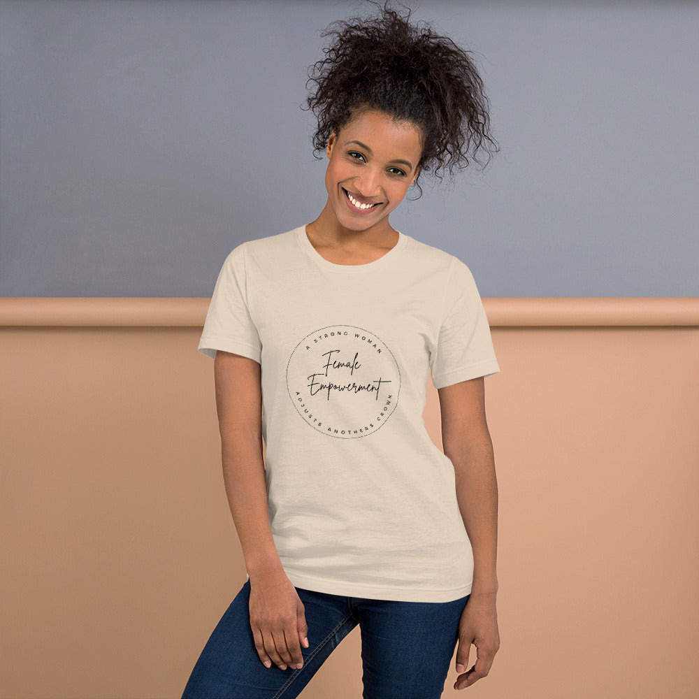 Unisex t-shirt - Celebrate Female Empowerment T-shirt Stylin' Spirit Soft Cream XS 